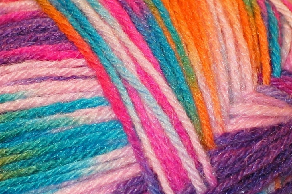 maglione multicolore